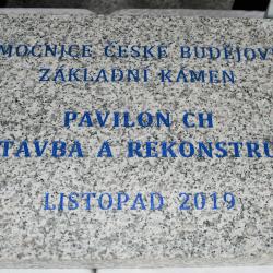 Nemocnice České Budějovice, a.s. slavnostně zahájila přístavbu a přestavbu pavilonu CH
