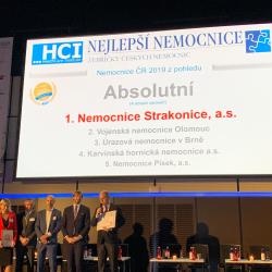 Jihočeské nemocnice stále patří k absolutní špičce tuzemského zdravotnictví. Mimo jiné o tom svědčí i úspěchy v prestižním projektu Nemocnice roku, který pořádá nezisková organizace HealthCare Institute. Absolutním vítězem této soutěže se v roce 2019 stala Nemocnice Strakonice, a.s. V kategorii Finanční zdraví absolutní vítěz zvítězila Nemocnice České Budějovice, a.s. Obhájila tak své prvenství z loňského roku. 
