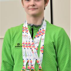 Na kraji to cinkalo medailemi. Hejtmanka Stráská a náměstek Hroch gratulovali mladým olympionikům.