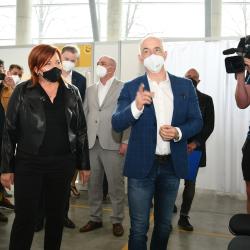 Hejtman Kuba provedl ministryni financí Schillerovou českobudějovickým OČKEM.