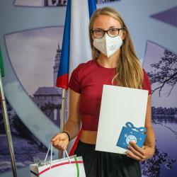Druhé místo patří Michaele Kašparové. Ta si do svého běžeckého deníčku zaznamenala 497 kilometrů a zastupovala Gymnázium Jírovcova v Českých Budějovicích.
