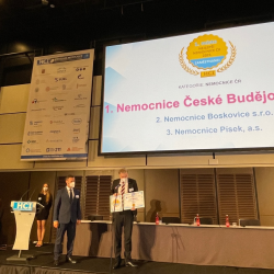 Absolutním vítězem projektu Nejlepší nemocnice ČR 2021 je Nemocnice České Budějovice. Ceny získaly i naše nemocnice v Českém Krumlově, Strakonicích a Písku.