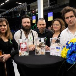 Děkujeme všem účastníkům mimořádného koncertu Jihočeské filharmonie s názvem Balada pro Ukrajinu, který se konal v úterý 8. března na českobudějovickém výstavišti.