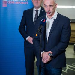 Staronový předseda Martin Kuba a nově zvolený místopředseda Martin Půta (foto: Josef Vyškovský).