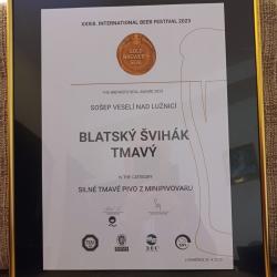 Školní minipivovar SOŠ ekologické a potravinářské Veselí nad Lužnicí získal na nejprestižnější přehlídce piv XXXIII. Mezinárodního pivního festivalu v Litoměřicích, který se konal ve dnech 18.-22.4.2023, jednu zlatou a jednu bronzovou příčku. 