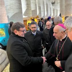Vatikán ozdobily dva jihočeské betlémy.