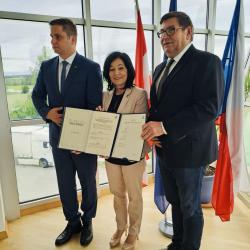 Po 22 letech a na stejném místě si znovu česká a rakouská strana řekly „ano“.