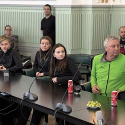 Hejtman Kuba a náměstek Štojdl ocenili medailisty z her XI. zimní olympiády dětí a mládeže ČR.