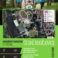 Juniorský Maraton 2025, České Budějovice.