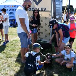 Letiště České Budějovice zaplnily 25. června tisíce návštěvníků. Konala se zde akce Modré nebe nad Českými Budějovicemi. 