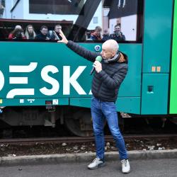 Jihočeský kraj poprvé představil novou vizuální identitu projektu IDESKA. Hejtman Jihočeského kraje Martin Kuba.