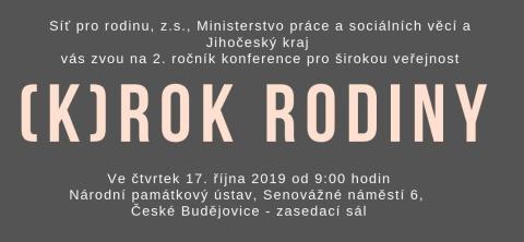 (K)rok rodiny