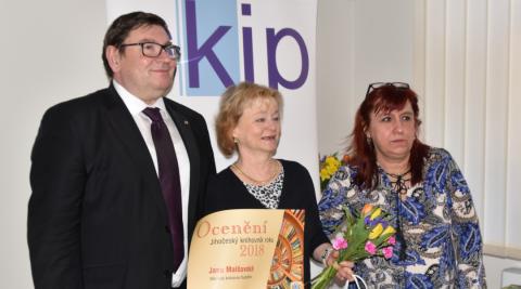 6. března 2019 se konalo setkání Svazu knihovníků a informačních pracovníků České republiky. V rámci tohoto setkání předal náměstek hejtmanky Pavel Hroch ocenění Jihočeský knihovník roku 2018 paní Janě Malšovské z Městské knihovny v Rudolfově.