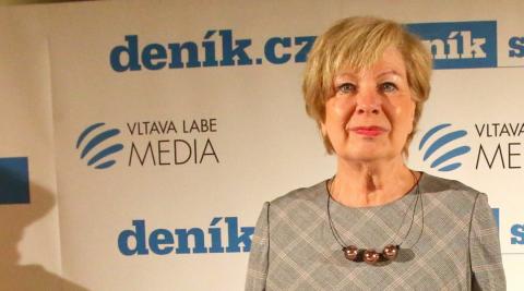 Hejtmanka Ivana Stráská. Foto: Deník/Radka Doležalová.