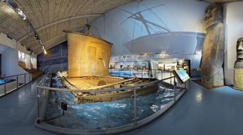 Muzeum Kon-Tiki, Oslo / zdroj: Wikimedia Commons
