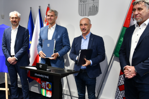 Odtajněno! Zvukové vlny jsou inspirací pro logo Olympiády dětí a mládeže v Jihočeském kraji.