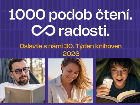 Jihočeská vědecká knihovna se připojuje k Týdnu knihoven.