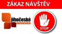Jihočeské nemocnice - zákaz návštěv