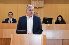 V kruhovém sále Zastupitelstva Jihočeského kraje se dnes konalo ustavujícího zasedání Jihočeského studentského parlamentu. 