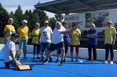 Radost z pohybu a zdravé soupeření ovládly 12. Sportovní hry seniorů.